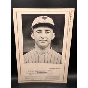 RARE 1946-49 Sports Exchange Frankie Frisch W602 W603 St. Louis Cardinals Giants